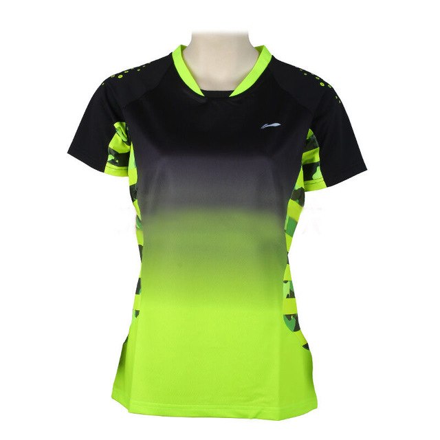 Li-Ning Women's Badminton Series T-Shirt Quick Dry Flexible Breathable LiNing T Shirt Sports T-Shirt  AAYK128 WTS950