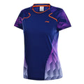 Li-Ning Women's Badminton Competition T-Shirts Breathable Comfort AT DRY LiNing Sports Tees Tops T-Shirt AAYN016 WTS1436
